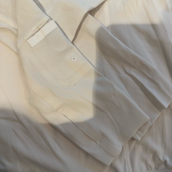 White Lululemon Quarter Zip - Picture 5 of 8